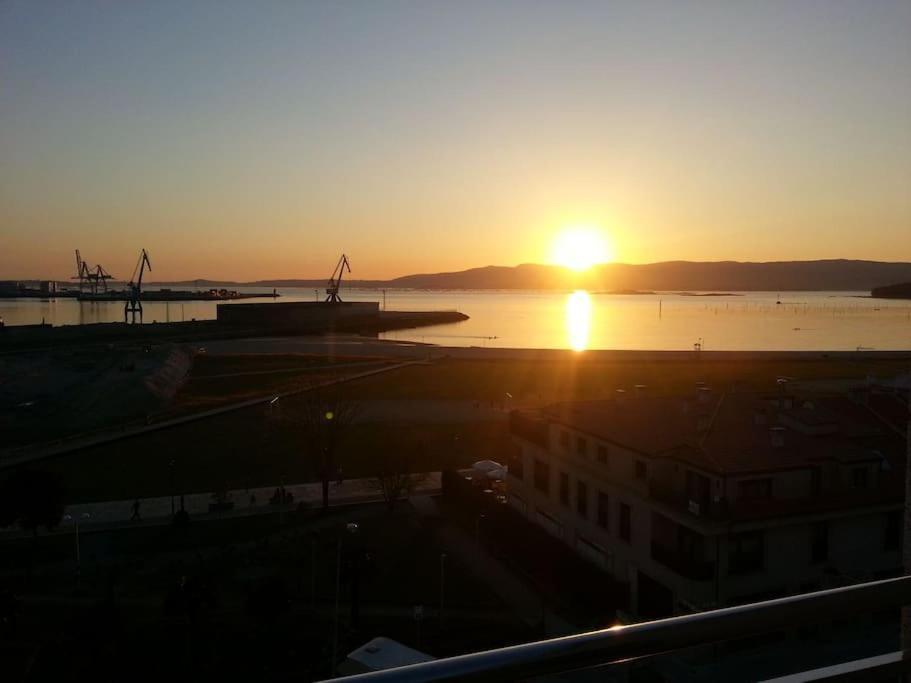 Ferienwohnung La Concha Playa***** Vilagarcia de Arousa Exterior foto